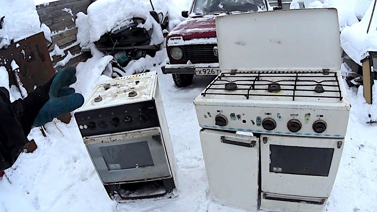 Вывоз газовых плит с утилизацией в Тихвине в октябре