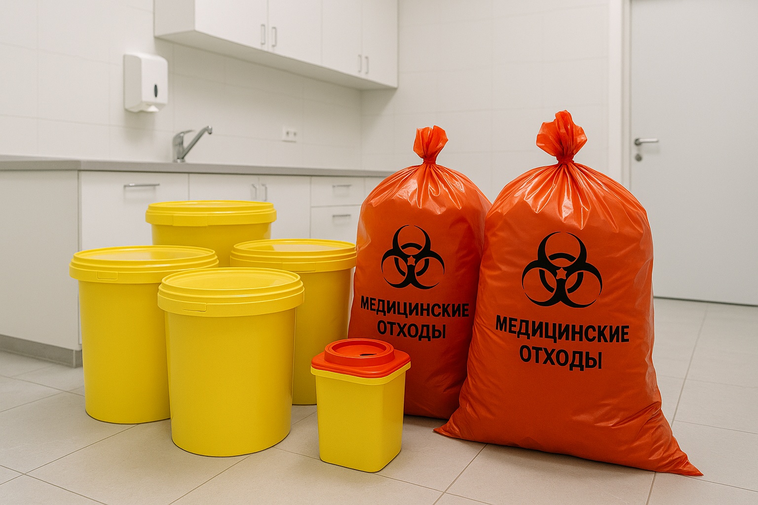 Утилизация медицинских и биологических отходов в Тихвине – вывоз, сбор, лицензия, цены от 13 руб. – ПроМусор