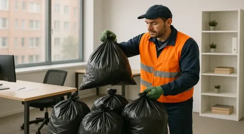 Уборка и вывоз мусора после мероприятий в Тихвине в октябре